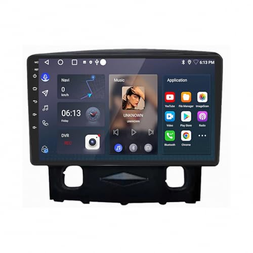 Radio coche 2 DIN con cámara trasera para Ford Kuga 2008-2010 y Mirror Link