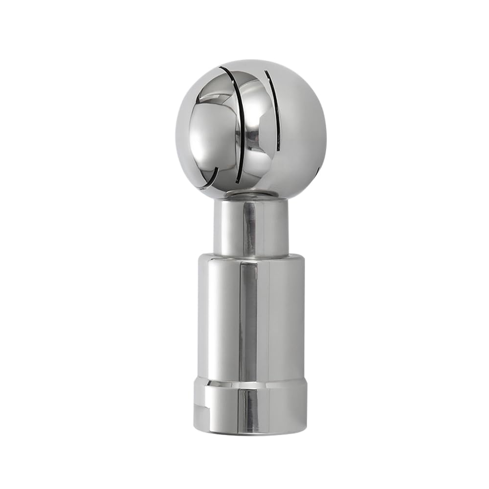 Boule de pulvérisation rotative, boule de nettoyage rotative en acier inoxydable à 360 degrés (DN50 5,1 cm)
