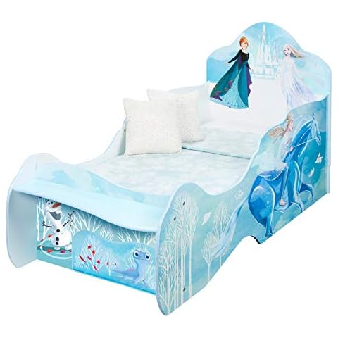 Cama Infantil Disney Frozen con Estante y Almacenamiento Cover