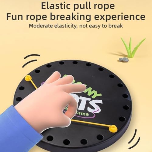 Rope Challenge Brainy Knots Logik Spiele, Buntes Gedrehtes Seil Sortier Puzzlespiel, Geduldspiele Logik Spiele Knot für Erwachsene Geschicklichkeitsspiel Lernspiel für die ganze Familie