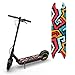 Linghuang MAX G30 Autocollants de Tapis de Pédale Bande Papier de Verre Autocollant pour XIAOMI Ninebot MAX G30 Scooter électrique Autocollants de Protection Antidérapants pour Trottinette (Type 6)