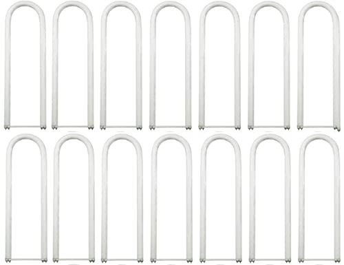 FBO32-841-6-ECO (14 Pack) 32 Watt T8 U-Bend U Shaped Fluorescent Tube Light Bulb 4100K Replaces F32T8-SPX41-U-6 F32T8-SP41-U-6 FBO32-841-6-ECO FB32T8-TL841-6 FB32T8-TL741-6