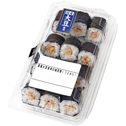 ライフコーポレーション 国産大豆使用の納豆巻(12カン) 1パックのサムネイル