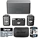 DJI Mic 2 (2 TX + 1 RX + Charging Case) All-in-one Wireless Microphone with Lexar 128GB microSDXC Memory Card, Deco Gear 7