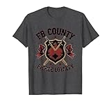 FB County Fierce Loyalty Graphic Design T-Shirt, Men, Dark Heather Grey, X-Large