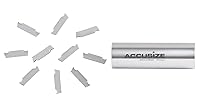 Vista 8 de Accusize Industrial Tools MGGN200-LH Insertos de carburo de corte de doble extremo para cortar aluminio, 10 unids/set, 2403-4023x10