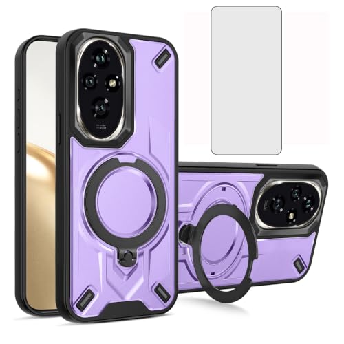 Coque Huawei Honor 200 5G avec anneau support pour le quotidien