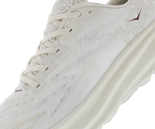 Image of Hoka Men's Clifton 9 Oat Milk /Alabaster 7.5 Medium