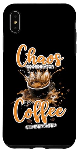 CHAOS COORDINATOR COFFEE COMPENSATED �X�}�z�P�[�X iPhone XS Max �p