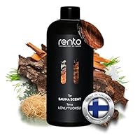 Rento Sauna-Duft \Holzteer\ 400 ml - Natürlicher Sauna-Aufguss mit Holzteer-Duft - angenehmes, beruhigendes Aroma für volle Entspannung
