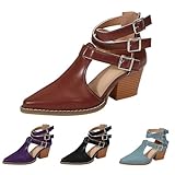 Bottines Femme Confortables Tricotées Fermeture Éclair Printemps Bottes de Neige Femme Bottes de Neige Virginie Bottes Militaires Punk Cuir avec Plateforme Lacets Fermeture éclair Bottes de Combat Militaire Bottes de Neige Hiver Femme Cuir Doublé Chaud Décontracté Antidérapant Bottes en Caoutchouc pour Femme Pluie Imperméable Hautes Bottes en Caoutchouc pour Femme Automne Hiver