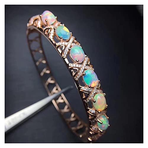 Bracelet opale argent 925 femme tendance mode bijou amie authentique