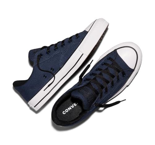 Image of Converse, Unisex, Chuck Taylor All Star Malden Street Low Top, Obsidian /Black /White, Men's 11.5, Women's 13.5 Medium