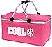 matrasa Kühltasche - Einkaufstasche - Einkaufskorb - Picknick Korb Kühlkorb Kühlbox 35 L pink