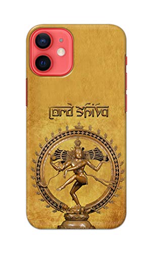 Image of PRINTFIDAA Lord Shiva As Nataraj Printed Designer Hard Case for Apple iPhone 12 Pro (6.1 inch), A2403, A2172, A2402, A2407 Back Cover -(e) RPM1004