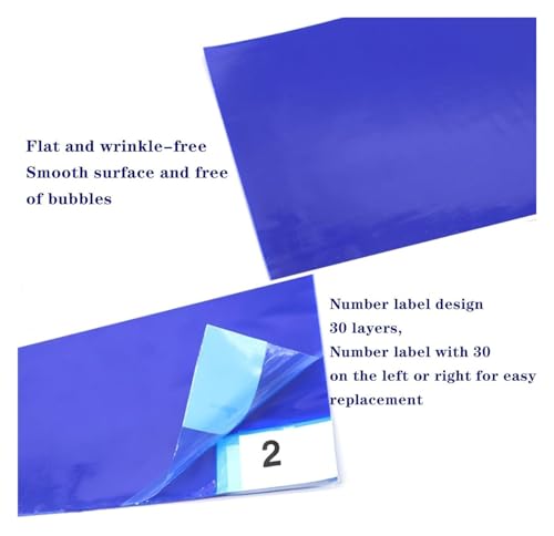Tapete adhesivo de 60x90cm con 300 capas desechables protectoras de suelos 2