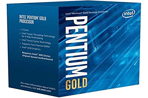 Intel Pentium Gold G6400 processor 4 GHz 4 MB Smart Cache Box