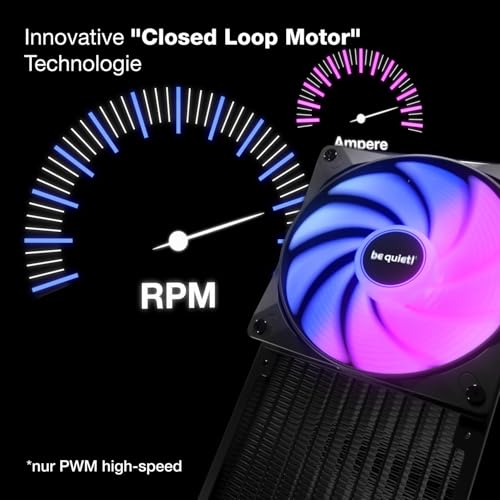be quiet! Light Wings LX 120mm White ARGB PWM Gehäuse Lüfter, Triple Pack – Ansicht 6
