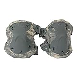ACU 迷彩柄 HATCH X-TAK タイプ エルボーパッド ＆ ニーパッド セット 計４個入
