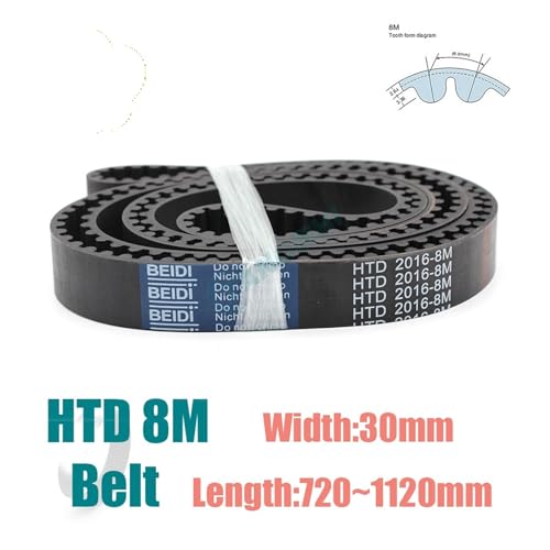 Courroie HTD 8M boucle fermée 944mm pour réparer une transmission CNC