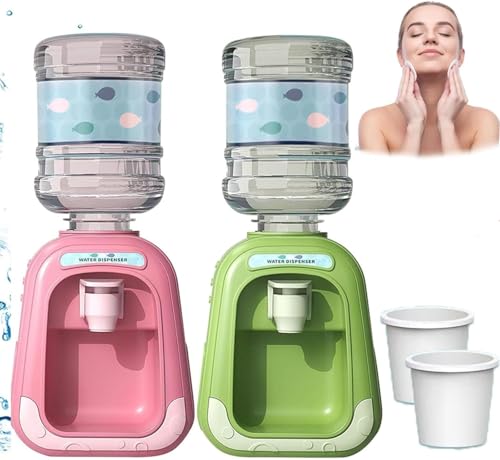 Bleumy Micellar Water Dispenser,Mini Water Dispenser,Fun Makeup Remover Container,Makeup Remover Dispenser,Makeup Remover Liquid Skin Care Dispenser