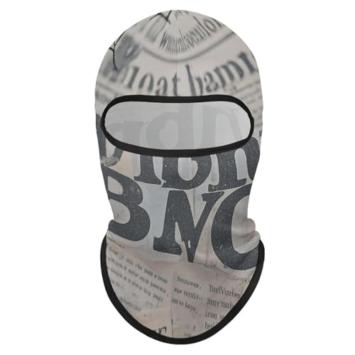 Balaclava Negro de Red de Araña para Hombre y Mujer, Protección Solar Transpirable con Cubreboca Completo para Senderismo, Ciclismo, Correr, Conducción miniatura 7