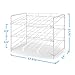 Simple Trending Can Rack Organizer, Stackable Can Storage Dispenser Holds up to 36 Cans for Kitchen Cabinet or Pantry, White