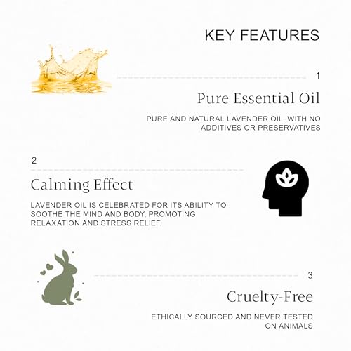 Pure Diffuser. Amazon Pure Lavender Essential Oil | Lavender Oil for Sleep, Hair Growth ...