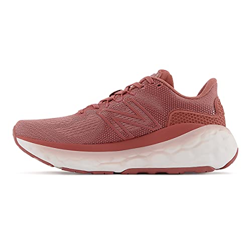 New Balance New Balance Women's Fresh Foam More V3 Running Shoe, Washed Henna/White, 9.5 Medium US