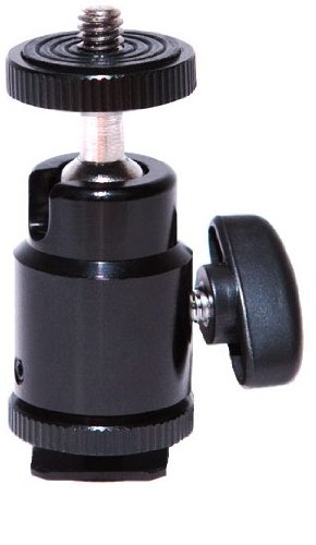 Adjustable Swivel Shoe Mount, Accessory Shoe to 1/4x20 Thread for Mounting Video Monitors