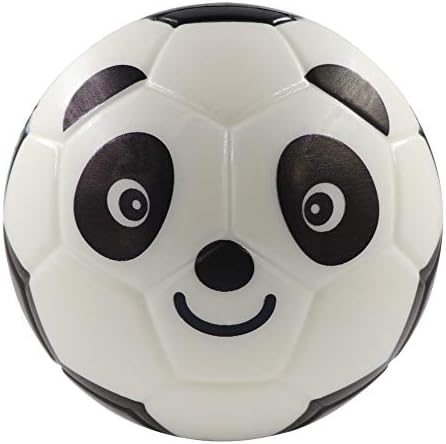 BORPEIN Soft Foam Soccer Indoor Outdoor Football Soccer Ball for Toddler(Panda)