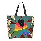 Einfache und stilvolle Handtasche für Frauen: Es kann Ihre Laptop-Tasche, Umhängetasche, Einkaufstasche, Arbeitstasche, Umhängetasche, tragbare Aufbewahrungstasche, Muttertasche, lässige Umhängetasche und Reisetasche sein. Geeignet für Arbeit, Reisen, Geschäftsreisen, Schule, Shopping, Strand, Yoga, Wandern oder den täglichen Gebrauch.
