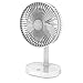 Platinet PRDF0326 Tischventilator mit LED-Beleuchtung und leistungsstarkem 3000 mAh Akku Ventilator mit 3 Geschwindigkeitsmodis