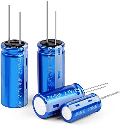 1F 2.7V Süpercap 8x14mm DIP Süper Kapasitör Enerji Depolama Güneş Rüzgar Akü Batarya Güç Kaynağı - Görsel 5