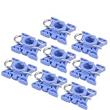 Febrytold 8 Pcs Window Regulators Sliding Pivot for Volvo 740 940 960, Sliding Jaw Window Regulator with Clip for Volvo S60 S80 S90 V70 XC90 Replacement OE # 3509416