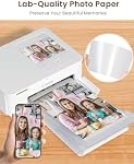 Compatible avec le papier et l'encre Canon Selphy CP1500 CP1300 pour imprimante Selphy | KP-108IN 3x KP-36IP pour Canon CP1500 CP1300 CP1200 CP910 CP800 CP780, papier photo 4"x6" 108 feuilles et cassette d'encre couleur 3