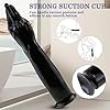 BDSMJOY Extra Groß Analdildo Φ 7,5 CM,riesen Analplug XXL mit Saugnapf Buttplug Analspielzeuge Fisting Sexspielzeug erotisches Sex Spielzeug ab 18 für Paare Frauen Männer extrem (Schwarz) #4