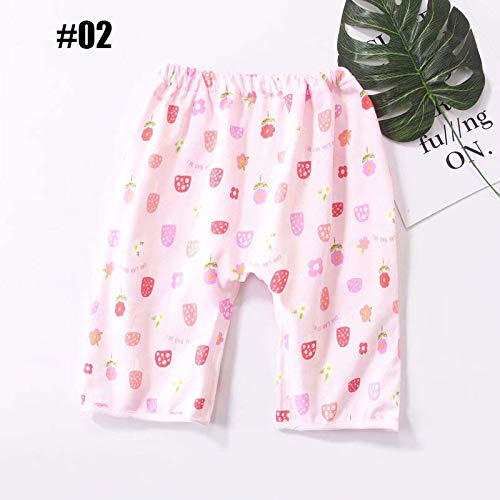 PerGrate 100% Safe Cotton Cartoon Children Leak-Proof High Waist Belly-Protecting Diaper Pants