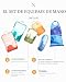Imagen de 6 cubos de embalaje de compresión para viajes