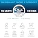 NZE Caffeine Free Nootropic Pouches (Peppermint) - Nootropic Pouches with Alpha GPC, L-Tyrosine & L-Theanine - No Sugar or Artificial Sweeteners - 15 Nicotine Free Pouches Per Can - 5 Pack