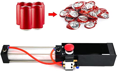 空き缶潰し器 アルミ缶クラッシャー 空気圧缶クラッシャー 空き缶つぶし ボトル破砕機 ソーダビールスマッシャー アルミ缶 スチールボトル ペットボトル リサイクル用 アルミ缶クラッシャー 高耐久 効率的 安全 使いやすい 環境に優しいリサイクルツール (Knob model) 2枚目