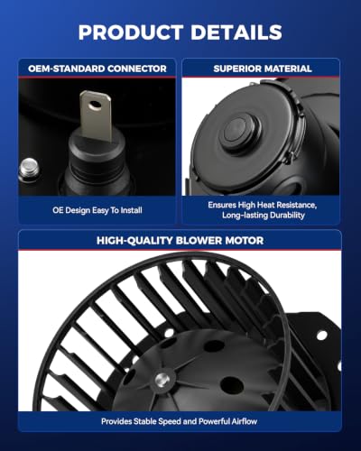 Image of KAX AC Blower Motor for Astro /Safari 1985-2005, Beretta /Corsica 1987-1996