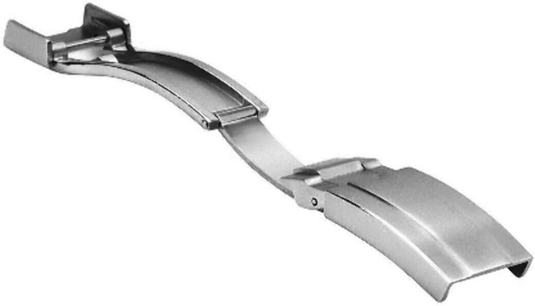 Ewatchparts High 316L Safety Rail Glide-Lock Clasp Compatible With Rolex Datejust Submariner GMT