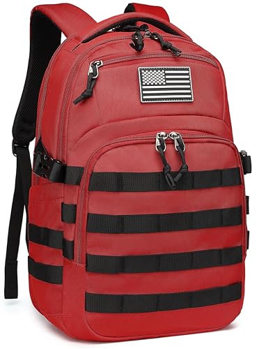 Image of Military tactical backpack, backpack for men black small tactical assault bag