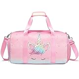 · Idea de Regalo para Niñas: Esta bolsa de viajes unicornio es un regalo de cumpleaños perfecto para niñas y mujeres que aman unicornio.