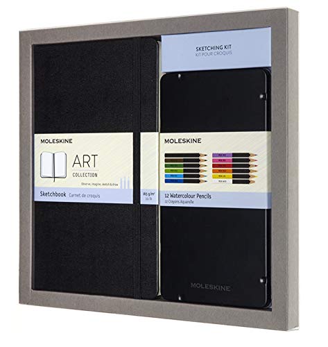 Moleskine Kit da Disegno, Taccuino per Schizzi e
