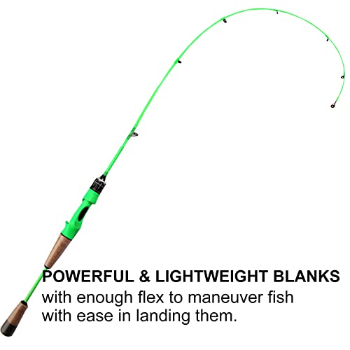 Fertilundant Spinning Fishing Rod,Durable Lightweight Sensitive Fishing Rod,Parent-Child Interaction Cast Fishing Rod,Carbon Fiber Ul Spinning Rod,2Pcs Design Spin Rod #TOP5