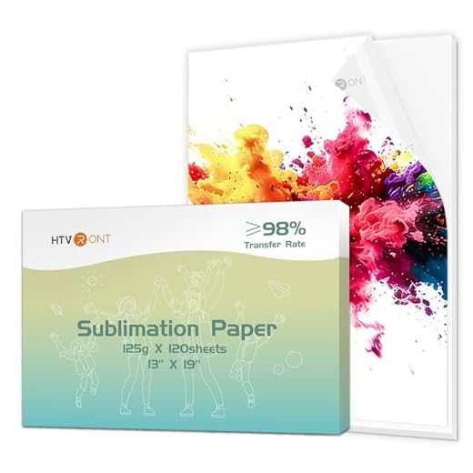 HTVRONT Sublimation Paper for Seamless Transfers