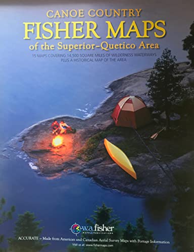 Fisher's Maps of the Superior-Quetico Canoe Country (oversized book)