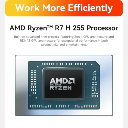 Image of Beelink SER9 PRO Ryzen 7 H 255, 8C /16T, Up to 4.9GHz High-end Mini PC, 32GB LPDDR5X, 1TB NVMe M.2 SSD, USB4.0 / Triple Display / WiFi6 / BT5.2 /2.5Gbps LAN Mini Computer